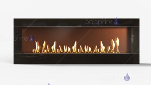 Биокамин встраиваемый SappFire Mercury Stemalit 900