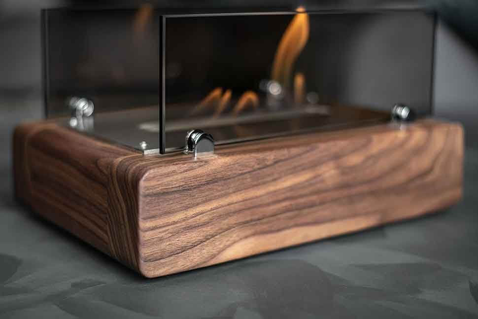 Настольный Биокамин Catterheim MASSIVE WALNUT