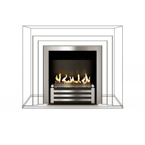 Встраиваемый биокамин Firezo D'elite 600, стандарт